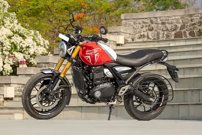 trimph speed 400 red