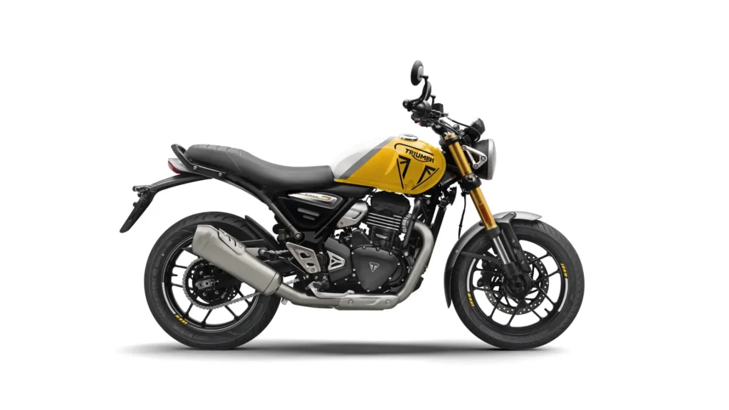 trimph speed 400 yellow