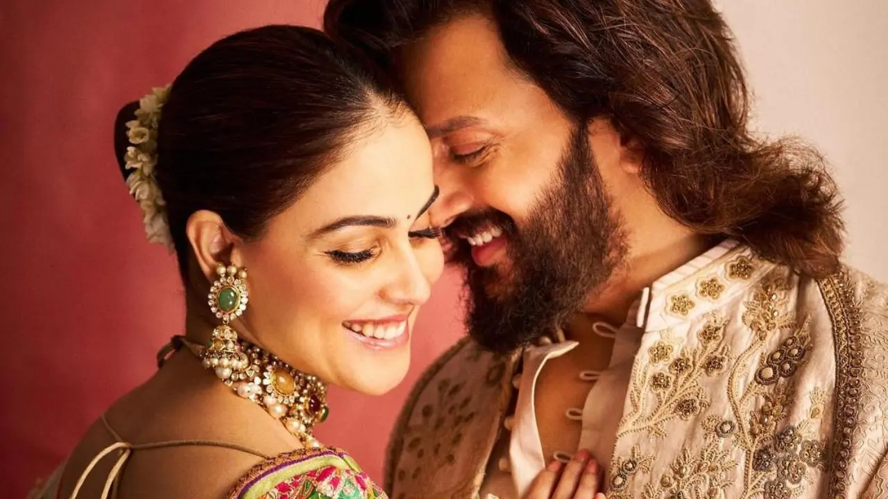 ritesh deshmukh with jenelia